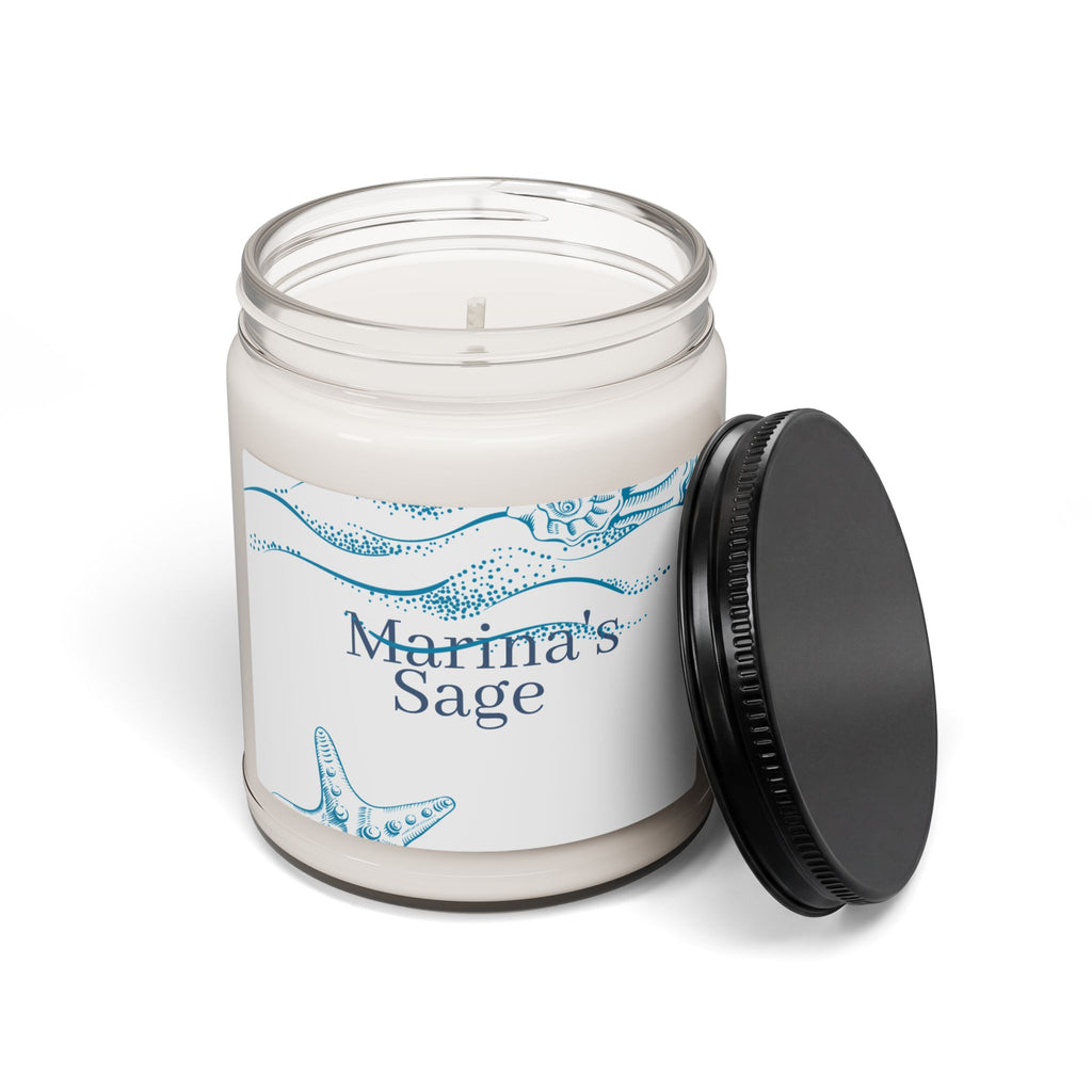 Scented Soy Candle — Marina's Sage (9oz)