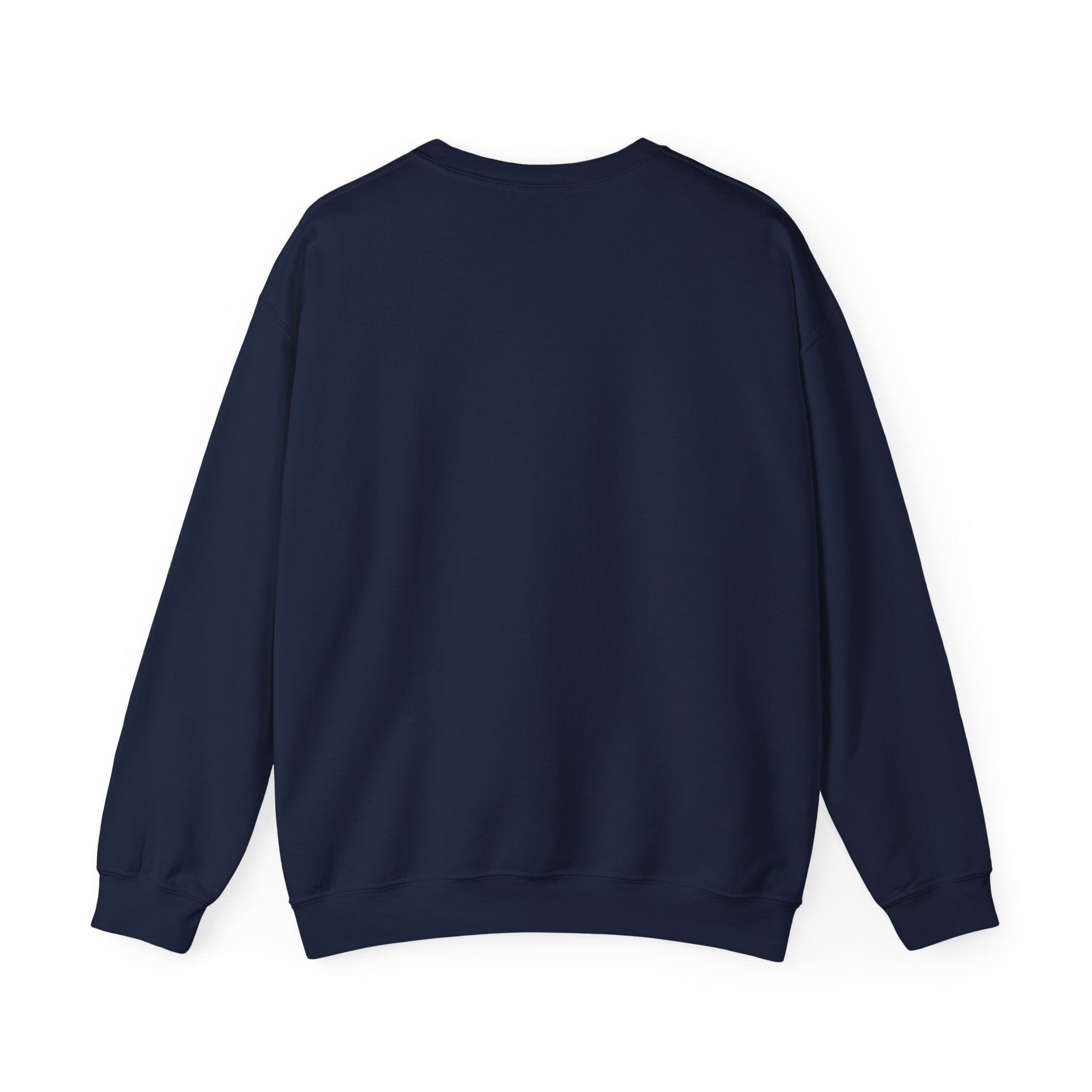 Sea Shell Crewneck Sweatshirt — “Marina’s Sage” Nautical Wave Graphic