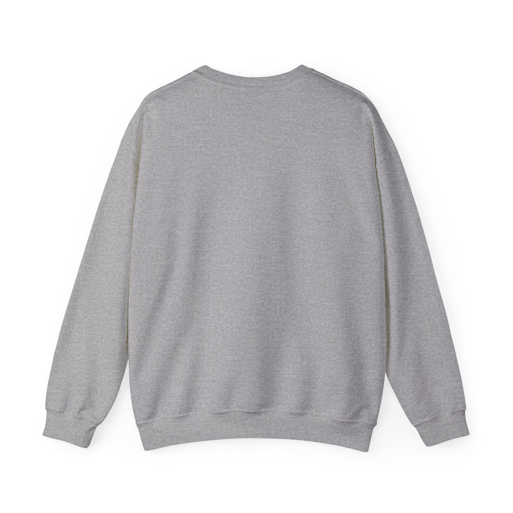 Sea Shell Crewneck Sweatshirt — “Marina’s Sage” Nautical Wave Graphic